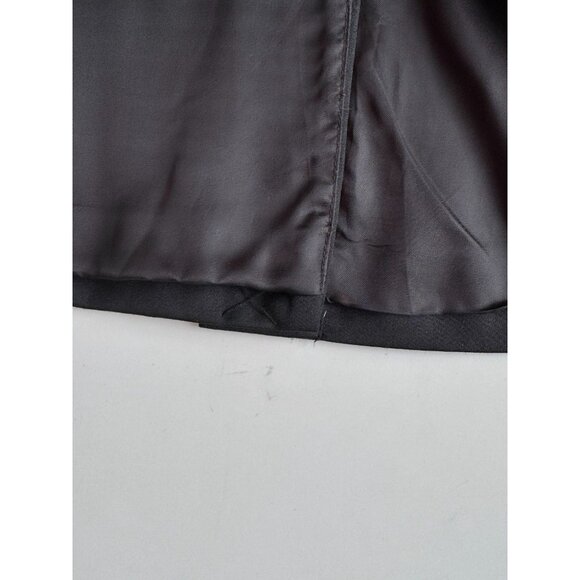 Aritzia T BABATON Black Wool Silk Cashmere Single Breasted Slim Blazer, Size 0 - Picture 10 of 15
